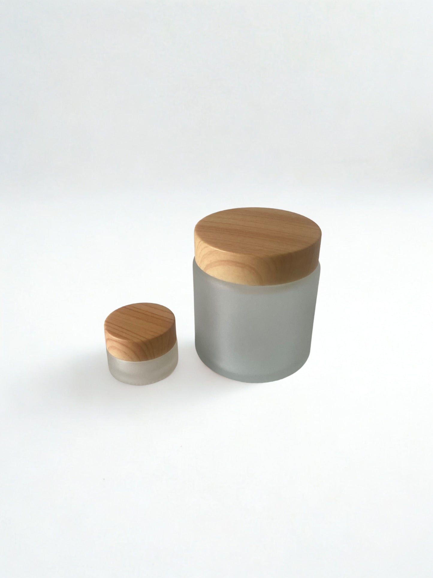 Glass jar set 5g and 100g